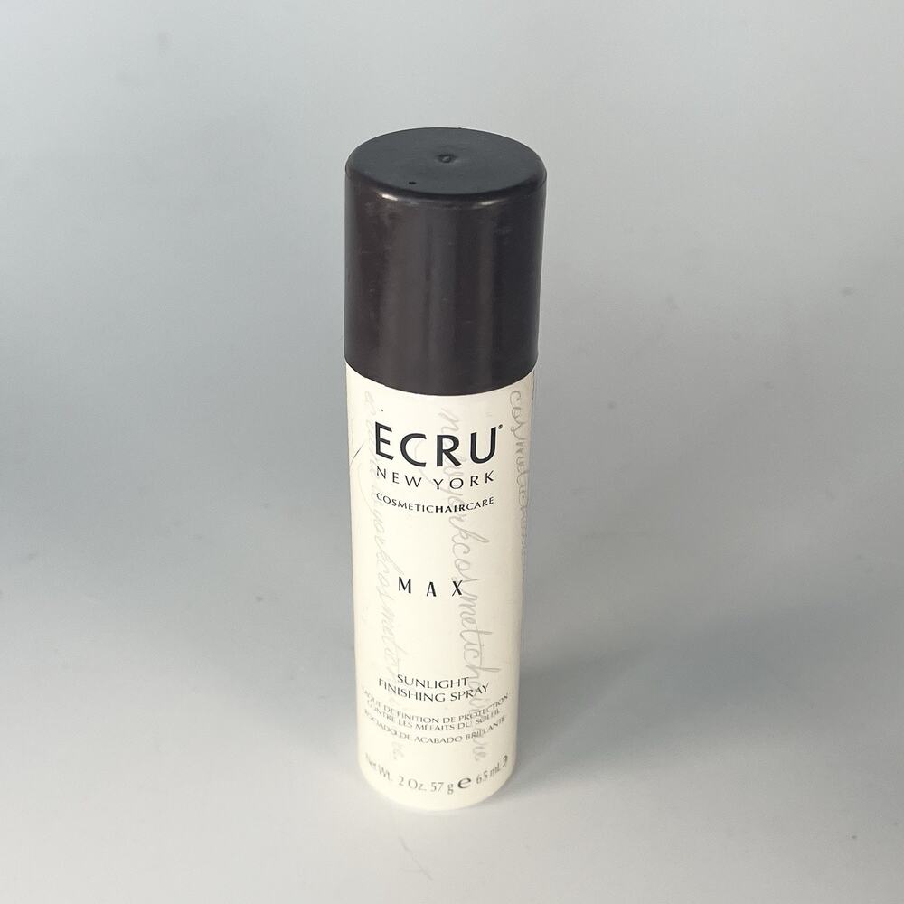 ECRU New York Sunlight Finishing Hairspray Max Hair Travel 2 fl oz 60ml New